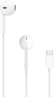 Гарнитура вкладыши Apple EarPods A3046 1.1м белый проводные в ушной раковине (MYQY3ZE/A)