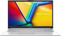 Ноутбук Asus Vivobook Go 15 E1504FA-BQ5036 Ryzen 5 40 8Gb SSD512Gb AMD Radeon 610M 15.6" IPS FHD (1920x1080) без ОС silver WiFi BT Cam (90NB0ZR1-M07490)