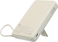 Мобильный аккумулятор Xiaomi Magnetic BHR08PBGL 10000mAh QC3.0/PD3.0 33W 3A USB-C беспров.зар. бежевый