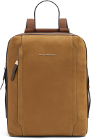 Рюкзак женский Piquadro Circle CA4576W92/SAVES песочный/зеленый замша/натур.кожа