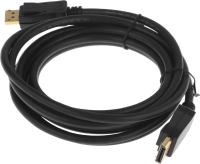 Кабель аудио-видео Buro BU-DP-v1.4-3m DisplayPort (m)/DisplayPort (m) 3м. черный