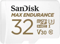 Флеш карта microSDXC 32GB Sandisk SDSQQVR-032G-GN6IA Max Endurance + adapter