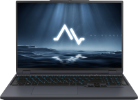 Ноутбук Maibenben X16F-R98957T Ryzen 9 8940HX 32Gb SSD1Tb NVIDIA GeForce RTX5070Ti 12Gb 16" IPS QHD+ (2560x1600) Windows 11 Home grey WiFi BT Cam 5200mAh (X16F-R98957T0JGRHG4E10)