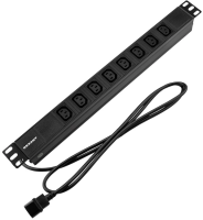 Блок распределения питания Rexant 04-0304-1 гор.размещ. 8xC13 базовые 10A C14 2м