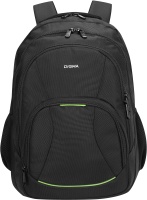 Рюкзак для ноутбука 15.6" Digma Stash S1 черный полиэстер (DGBP15S1BK)