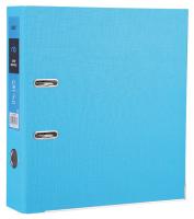 Папка-регистратор Deli EB20130 A4 75мм полипропилен/бумага синий разборная смен.карм. на кор.