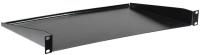 Полка стационарная ITK RS05-280M-R 1U нагр.:20кг. 19" 280мм черный