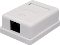Розетка Suprlan 10-0355 информ. RJ45 кат.6 U/UTP черн.