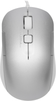 Мышь A4Tech Fstyler FM26S серебристый/белый оптическая 1600dpi silent USB для ноутбука 4but (FM26S USB (ICY WHITE))