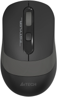 Мышь A4Tech Fstyler FG10 черный/серый оптическая 2000dpi беспров. USB 4but (FG10 GREY)