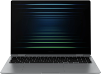 Ноутбук Samsung Galaxy Book 5 Pro 360 NP960 Core Ultra 5 226V 16Gb SSD512Gb Intel Arc 130V 16" AMOLED Touch 2.8K (2880x1800) Windows 11 Home Multi Language grey WiFi BT Cam (NP960QHA-KG3IN)