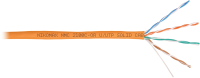 Кабель сетевой информационный Nikomax NMC 2100C-OR кат.5E U/UTP 4 пары 24AWG нг(А)-HF внутренний 305м оранжевый