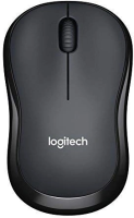 Мышь Logitech B175 черный оптическая 1000dpi беспров. USB для ноутбука 2but (910-004332)