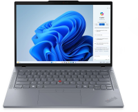 Ноутбук Lenovo ThinkPad T14 G5 Core Ultra 7 155U 16Gb SSD512Gb Intel Graphics 14" IPS WUXGA (1920x1200) Windows 11 Pro 64 grey WiFi BT Cam (21ML0089US)