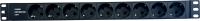 Блок распределения питания NTSS NTSS-PDU-DA2037 гор.размещ. 9xSchuko базовые 16A клеммная колодка