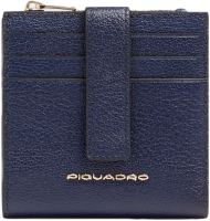 Чехол для кредитных карт Piquadro Patricia PP6843W140R/BLU темно-синий натур.кожа