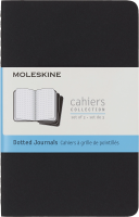 Блокнот Moleskine CAHIER JOURNAL QP314 Pocket 90x140мм обложка картон 64стр. пунктир черный (3шт)