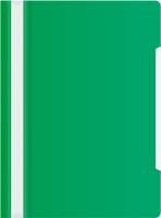 Папка-скоросшиватель Бюрократ -PS20GRN A4 прозрач.верх.лист пластик зеленый 0.12/0.16