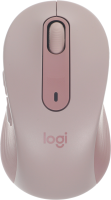 Мышь Logitech M650 розовый оптическая 4000dpi беспров. BT/Radio USB 4but (910-006391)
