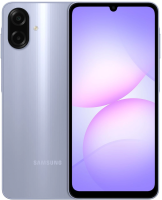 Смартфон Samsung SM-A075F Galaxy A07 128Gb 4Gb фиолетовый моноблок 3G 4G 2Sim 6.7" 720x1600 Android 15 50Mpix 802.11 a/b/g/n/ac GPS GSM900/1800 GSM1900 Protect microSD max2048Gb