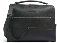 Деловая сумка Piquadro Patricia CA6774W140/N с отделением для ноутбука 14" черная натур.кожа