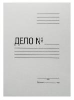Скоросшиватель Silwerhof СК260M картон мелованный 0.4мм 260г/м2 белый
