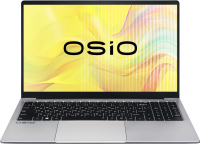Ноутбук Osio FocusLine F150i-032 Core i5 1235U 16Gb SSD512Gb Intel Iris Xe graphics 15.6" IPS FHD (1920x1080) Uncom grey WiFi BT Cam 6000mAh