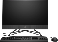 Моноблок HP 200 G4 21.5" Full HD i5 1235U (1.3) 16Gb SSD512Gb Iris Xe DVDRW CR FreeDOS GbitEth WiFi BT 65W клавиатура мышь Cam черный 1920x1080