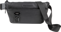 Рюкзак слинг Piquadro Harper CA6881AP/N черный кожа