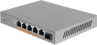 Коммутатор Zyxel XMG-105HP-EU0101F (L2) 5x2.5Гбит/с 1SFP+ 4PoE++ 70W неуправляемый