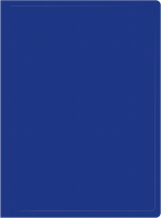 Папка с 100 прозр.вклад. Silwerhof Eco SE-V100BLU A4 пластик 0.7мм синий