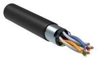 Кабель информационный ITK Generica BC3-C5E04-339-305-G кат.5E FTP 4 пары 24AWG LDPE внешний 305м черный