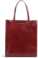 Сумка шоппер The Bridge Mirra 04130401/2E малиновая натур.кожа