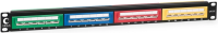 Патч-панель Cabeus PLCOL-24-Cat.5e-Dual 19" 1U 24xRJ45 кат.5E UTP