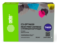 Картридж струйный Cactus CS-EPT46S9 T46S9 св.сер.пигм. (30мл) для Epson SureColor SC-P700 с чипом