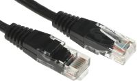 Патч-корд Lanmaster TWT-45-45-0.3-BK UTP RJ-45 вил.-вилка RJ-45 кат.5E 0.3м черный ПВХ (уп.:1шт)