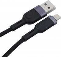 Кабель Hoco U117 IP(01481) USB (m)-Lightning (m) 1.2м черный