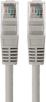 Патч-корд Rexant 18-8004 UTP RJ-45 вил.-вилка RJ-45 кат.5E 1.5м серый LSZH