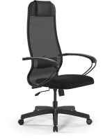 Кресло Метта ErgoLife Set 11 черный сиденье черный сетка с подголов. крестов. металл хром