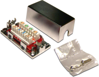 Соединитель Lanmaster LAN-CNB-UTP5E (упак.:1шт) 1м белый