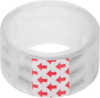 Клейкая лента канцелярская Silwerhof 481070 прозрачная шир.19мм дл.10м 35мкр полипропилен спайка