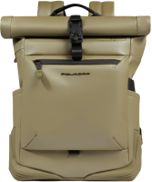 Рюкзак Piquadro Corner 2.0 CA6291C2OW/VE3 роллтоп фисташковый полиуретан/полиэстер