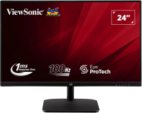 Монитор ViewSonic 24" VA2432-H-2 черный IPS LED 16:9 HDMI матовая 250cd 178гр/178гр 1920x1080 100Hz VGA FHD 2.7кг
