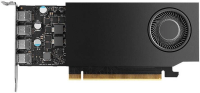 Видеокарта PNY PCI-E 4.0 A1000 NVIDIA RTX A1000 8Gb 128bit GDDR6 727/10000 mDPx4 HDCP oem low profile
