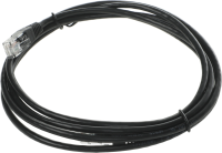 Патч-корд Lanmaster TWT-45-45-2.0-BK UTP RJ-45 вил.-вилка RJ-45 кат.5E 2м черный ПВХ (уп.:1шт)