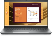 Ноутбук Dell Latitude 5550 Core i7 1355U 16Gb SSD512Gb Intel Iris Xe graphics 15.6" IPS FHD (1920x1080) Linux grey WiFi BT Cam (5550-7655)