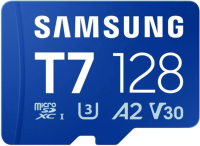 Флеш карта microSDXC 128GB Samsung MB-MB128T T7 V30 A2 w/o adapter