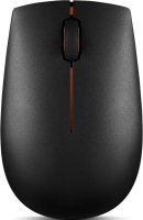 Мышь Lenovo 300 Wireless Compact черный оптическая 1000dpi беспров. USB 2but (GX30K79401)