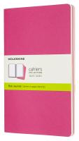 Блокнот Moleskine CAHIER JOURNAL CH018D17 Large 130х210мм обложка картон 80стр. нелинованный розовый неон (3шт)