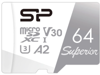 Флеш карта microSDXC 64GB Silicon Power SP064GBSTXDA2V20 Superior w/o adapter